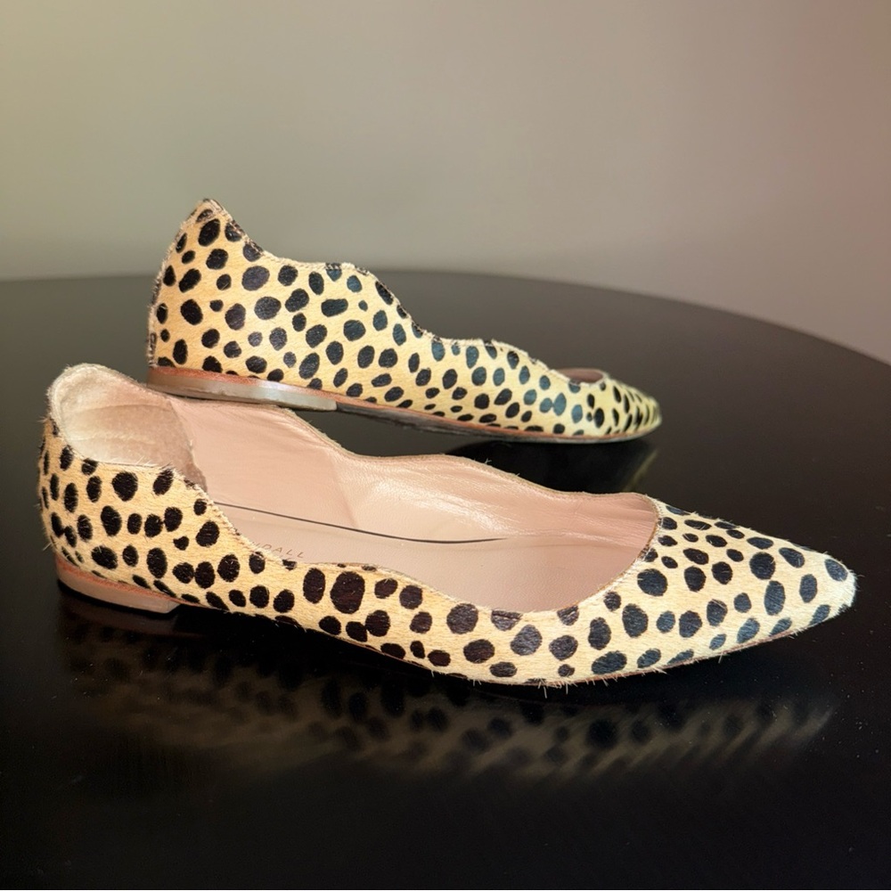 Loeffler Randall Leopard Print Flats
